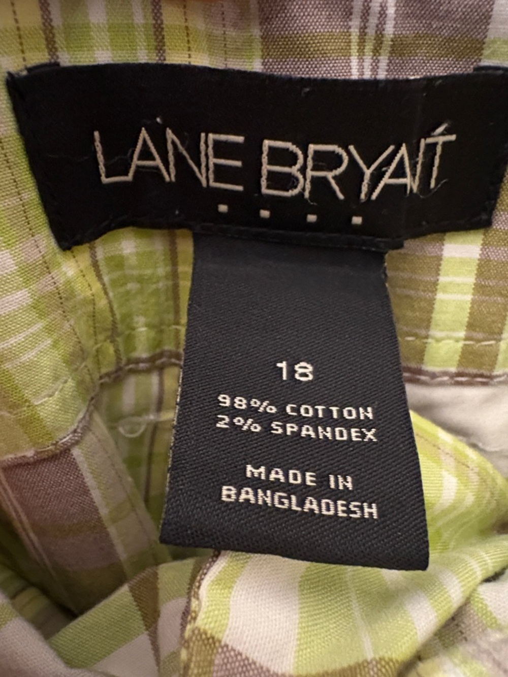 Lane Bryant Plaid Skort - Picture 2 of 7